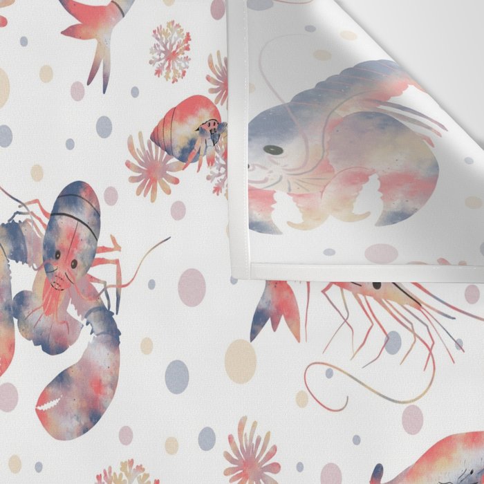 Happy Crustacean Pattern Wall Tapestry Gallery Image 3