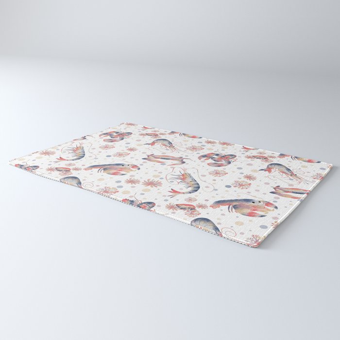 Happy Crustacean Pattern Rug Gallery Image 3