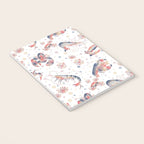 Happy Crustacean Pattern Notebook Gallery Image 3