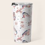 Happy Crustacean Pattern Travel Mug Gallery Image 3