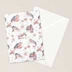 Happy Crustacean Pattern Stationery Card Gallery Image 2