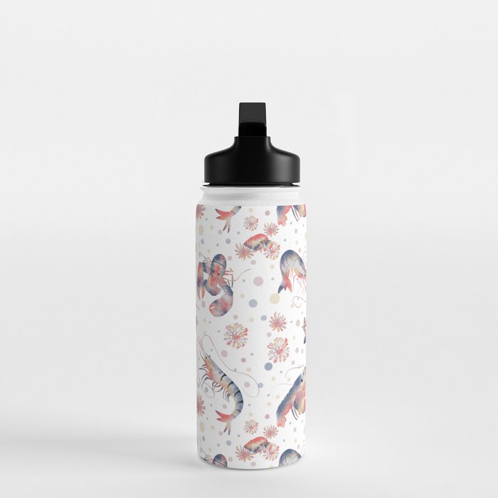 Happy Crustacean Pattern Water Bottle Gallery Image 3