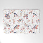 Happy Crustacean Pattern Welcome Mat Gallery Image 1