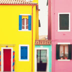 Get Happy - Burano Italy Travel Photography Coffee Mug Gallery Image 2