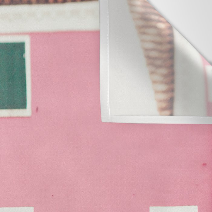Get Happy - Burano Italy Travel Photography Wall Tapestry Gallery Image 3