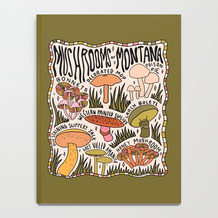 Mushrooms of Montana Notebook Gallery Image 4