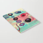 Mid-Century Modern 2 Cats - Graffiti Style Notebook Gallery Image 2