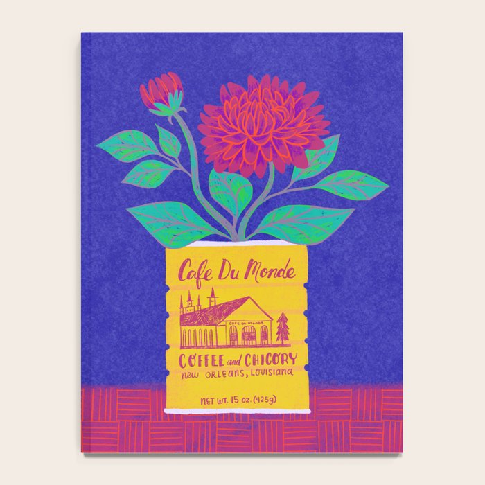 Cafe Du Monde Floral Bouquet Notebook Gallery Image 4