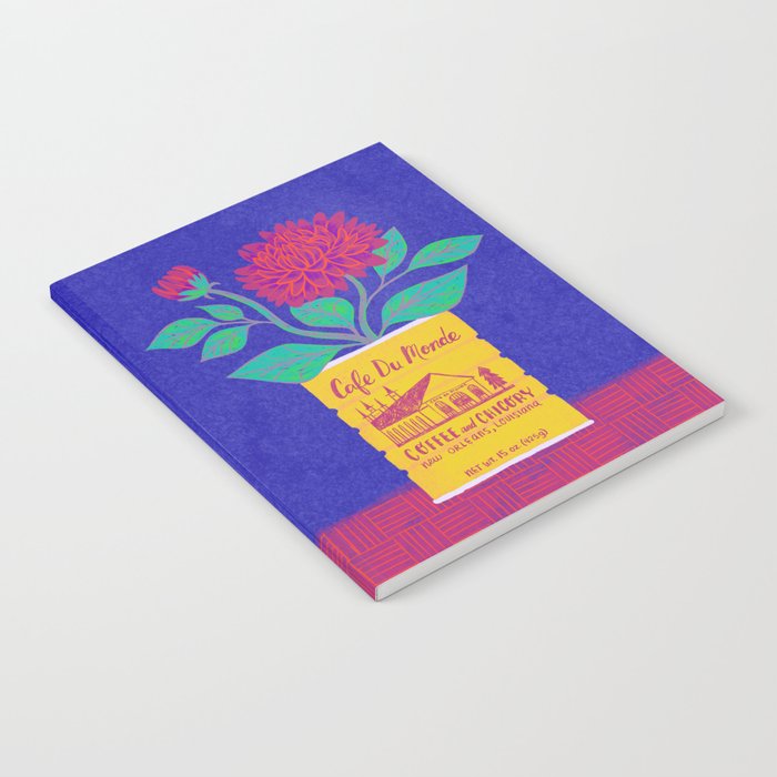 Cafe Du Monde Floral Bouquet Notebook Gallery Image 2