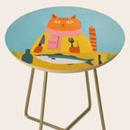 Hungry Cats Fish Feast Side Table Gallery Image 2
