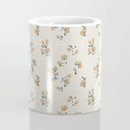 VINTAGE FLORAL NEUTRAL Coffee Mug Gallery Image 4