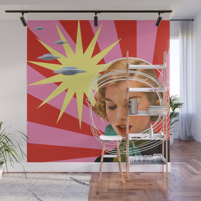 The Astronaut Wall Mural Gallery Image 1