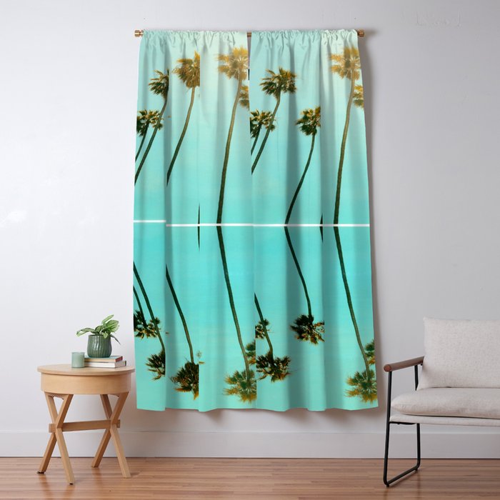 Palm Reflections Window Curtain Gallery Image 5