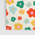 Colorful Ditzy Flowers  Poster Gallery Image 3