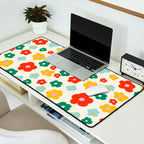 Colorful Ditzy Flowers  Desk Mat Gallery Image 2