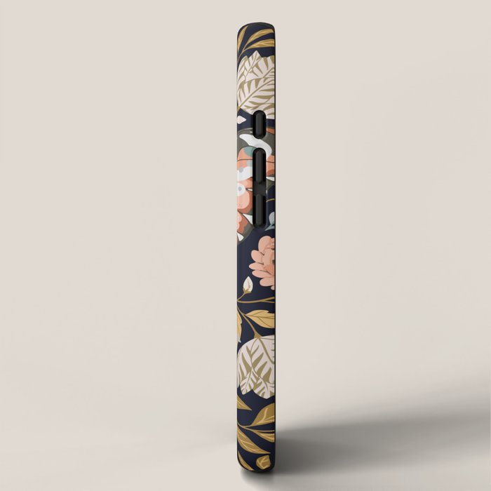 William Morris Butterfly - Midnight Garden iPhone Case Gallery Image 2