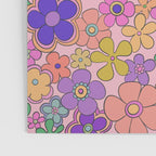 Pastel Retro Hippie Boho Rainbows and Sunshine Poster Poster Gallery Image 3