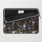 Skull and Rose Garden Laptop Sleeve Gallery Image 2