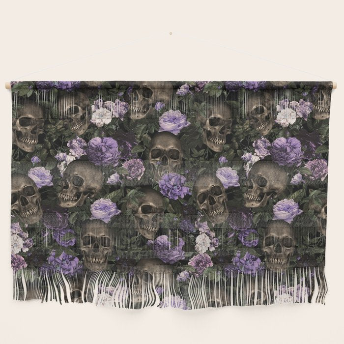 Skull and Rose Garden Wall Hanging Gallery Image 1