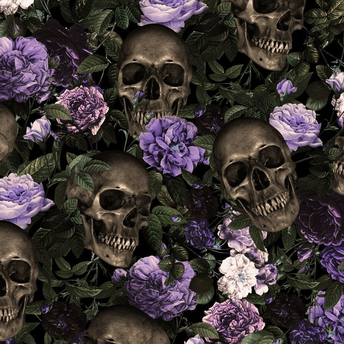 Skull and Rose Garden Coffee Mug Gallery Image 2