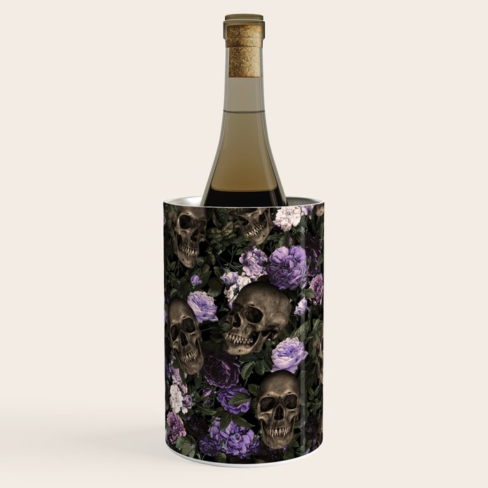Skull and Rose Garden Wine Chiller Gallery Image 3