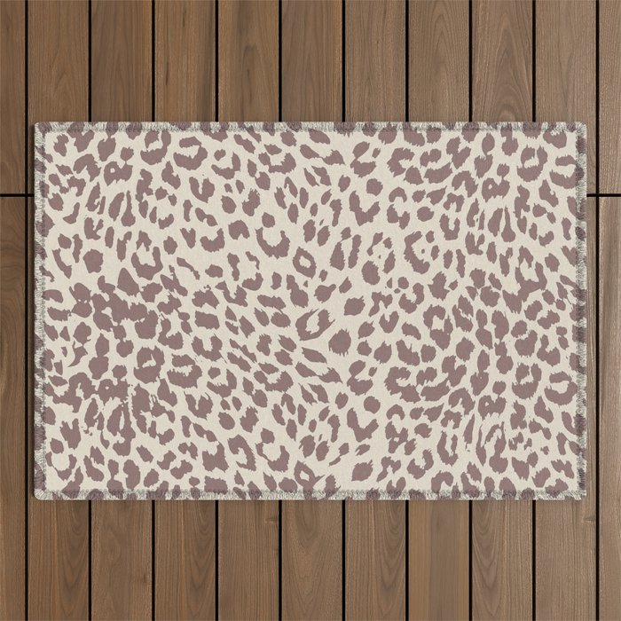 Light Tan Leopard Outdoor Rug Gallery Image 1