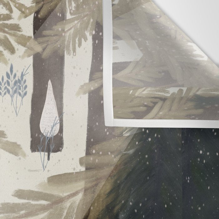 the fox and unicorn Wall Tapestry Gallery Image 3