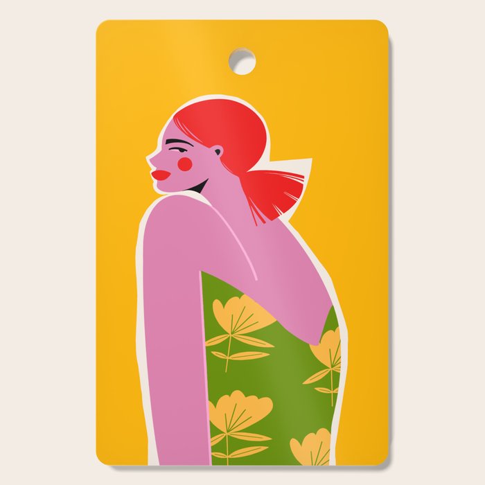 Pink Lady Cutting Board Gallery Image 1