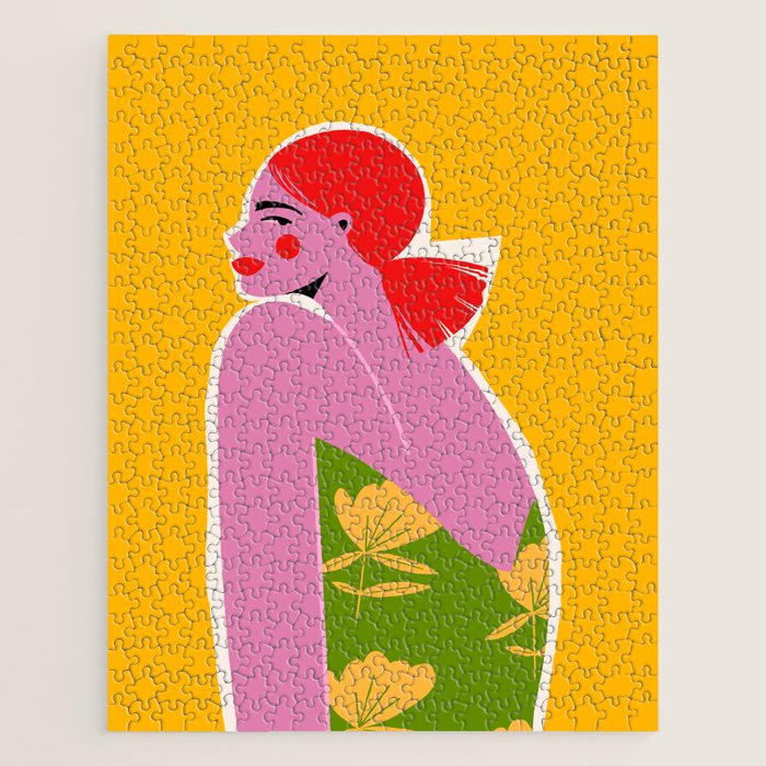 Pink Lady Jigsaw Puzzle Gallery Image 1