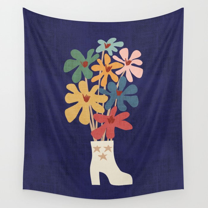 Wild boots Wall Tapestry Gallery Image 1