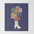 Wild boots Throw Blanket Gallery Image 2