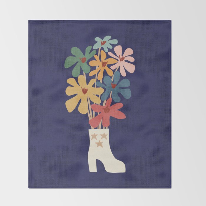 Wild boots Throw Blanket Gallery Image 2