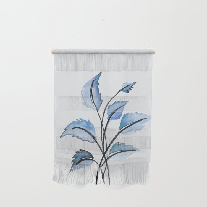 Blue leaves Wall Hanging Gallery Image 1
