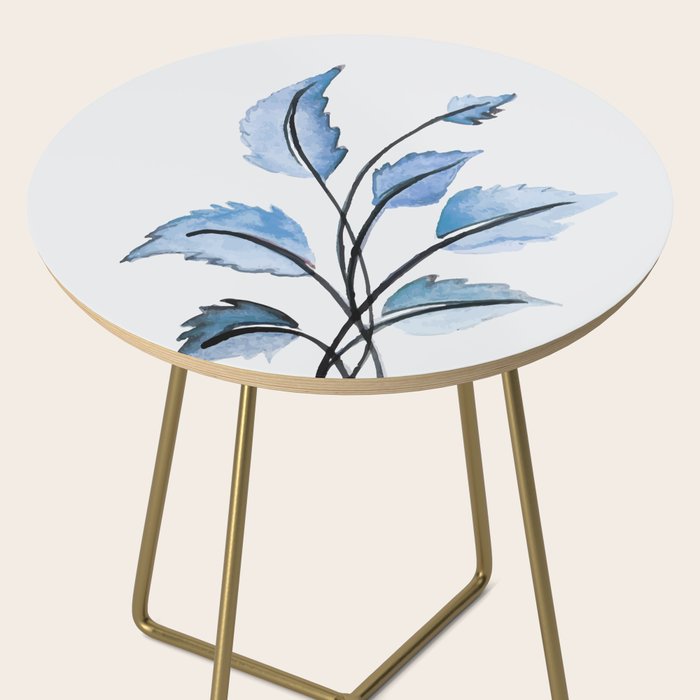 Blue leaves Side Table Gallery Image 2