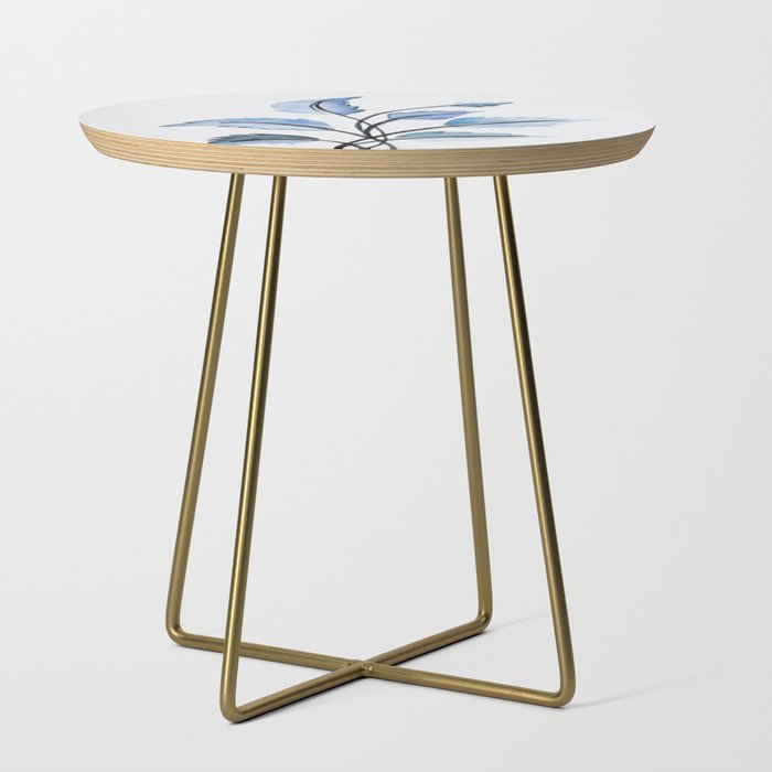 Blue leaves Side Table Gallery Image 1