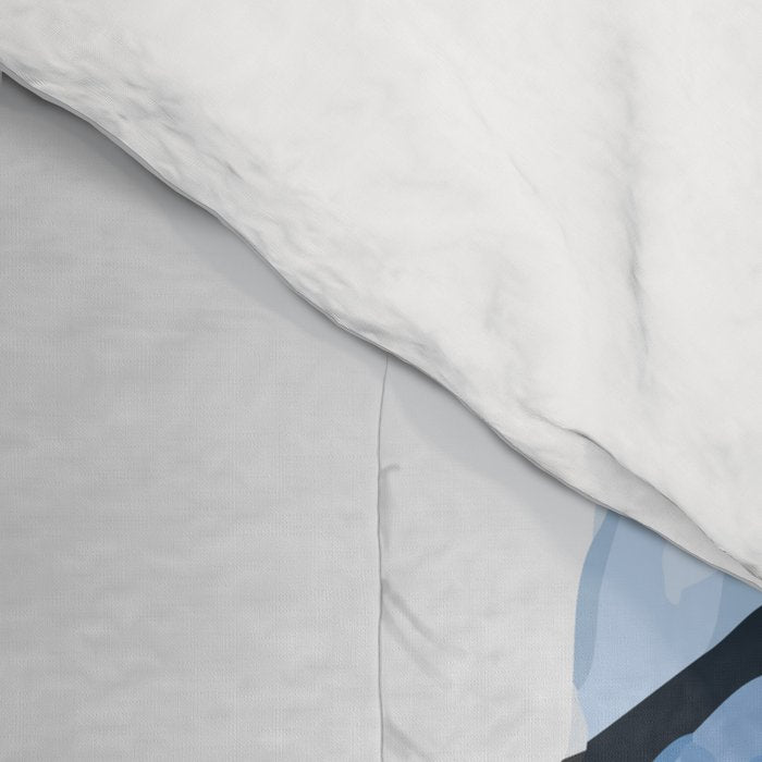 Blue leaves Comforter Gallery Image 4