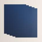 Deep Blue Ombre Elegant Wrapping Paper Gallery Image 3