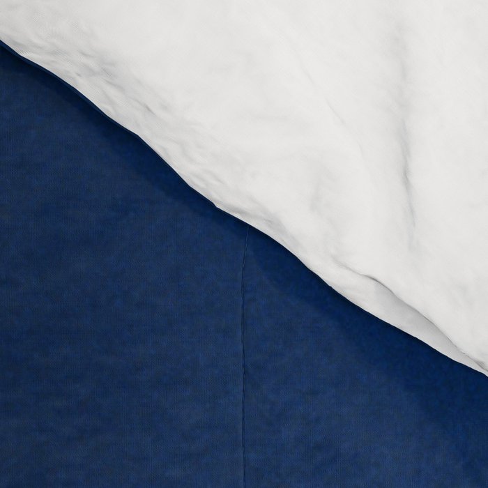 Deep Blue Ombre Elegant Comforter Gallery Image 4