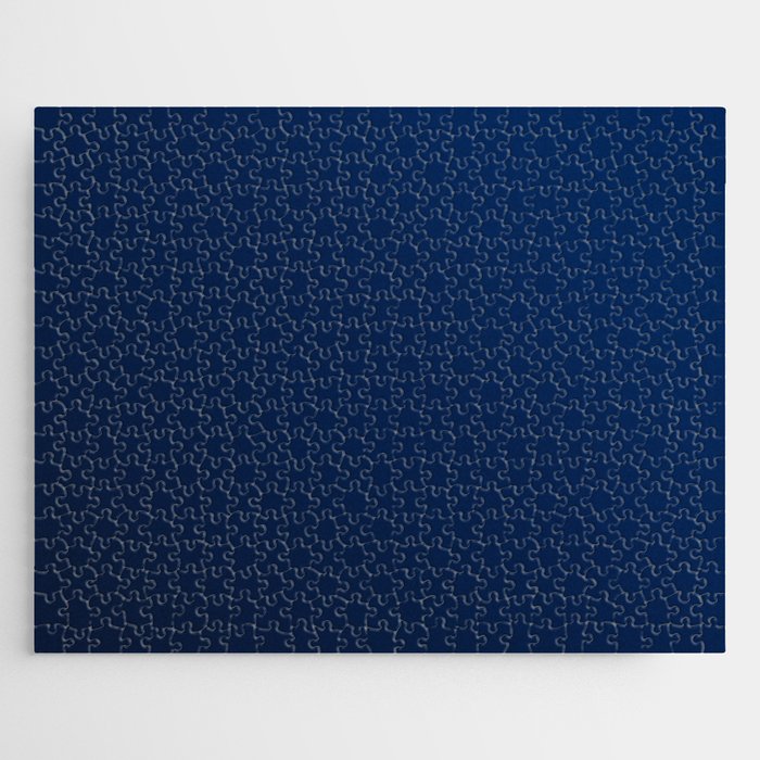 Deep Blue Ombre Elegant Jigsaw Puzzle Gallery Image 1