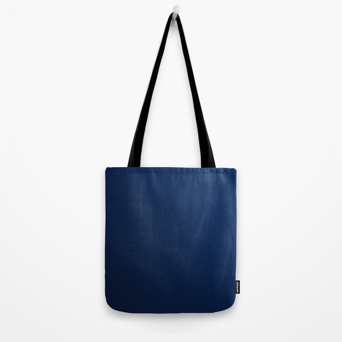Deep Blue Ombre Elegant Tote Bag Gallery Image 2