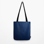 Deep Blue Ombre Elegant Tote Bag Gallery Image 2