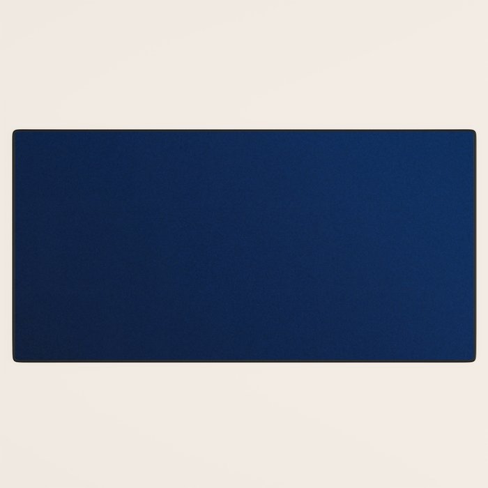 Deep Blue Ombre Elegant Desk Mat Gallery Image 3