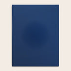 Deep Blue Ombre Elegant Notebook Gallery Image 4