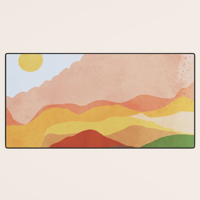 Landscape No3 Desk Mat Gallery Image 3