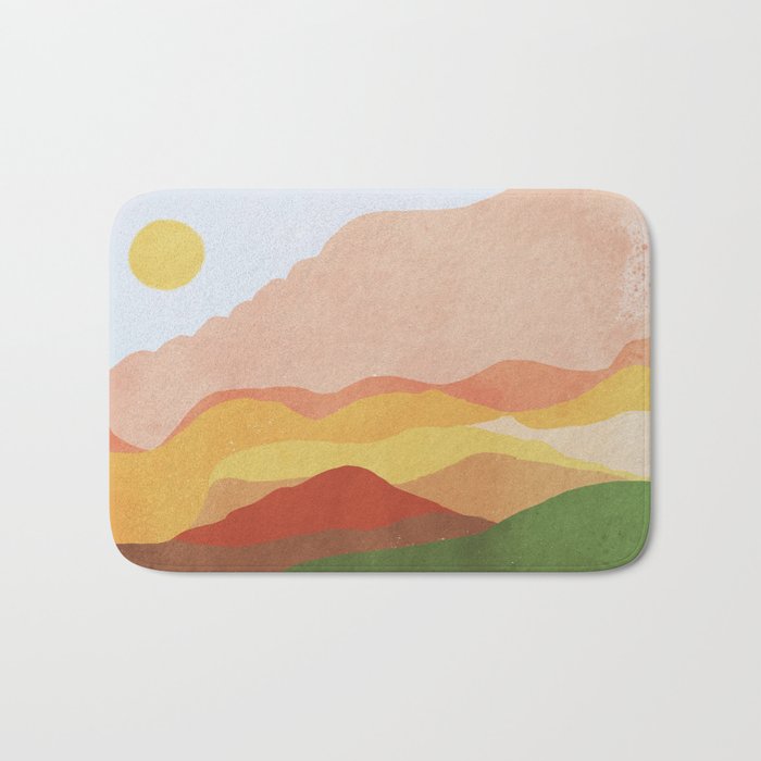 Landscape No3 Bath Mat Gallery Image 1