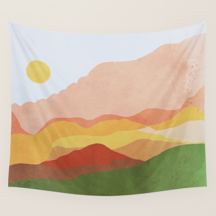 Landscape No3 Wall Tapestry Gallery Image 4