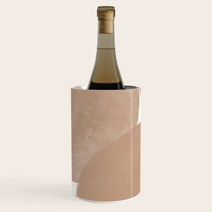 Minimalist Beige Art Wine Chiller Gallery Image 2