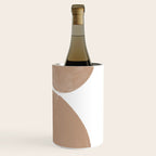 Minimalist Beige Art Wine Chiller Gallery Image 3