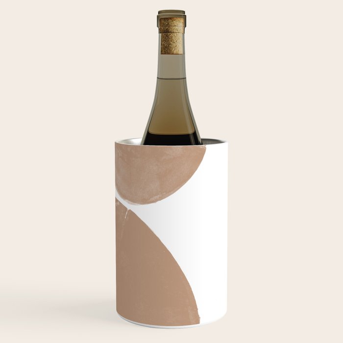 Minimalist Beige Art Wine Chiller Gallery Image 3