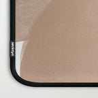 Minimalist Beige Art Laptop Sleeve Gallery Image 3